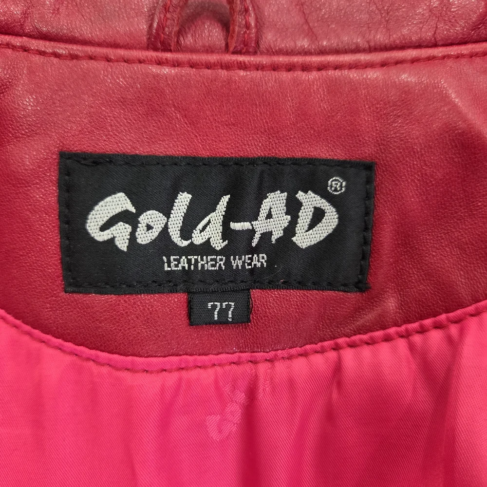 Vintage 90s  Leather Bomber Jacket - Picture 7 of 12